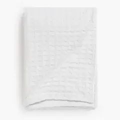 CALMA HOUSE - Cubrecama Panal 180x260 Blanco (cama 1 o 1 1/2 plazas)
