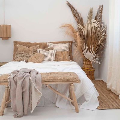 Imagen 2 del producto Cubrecama Panal 240x260 Blanco (cama 2 plazas o Queen)