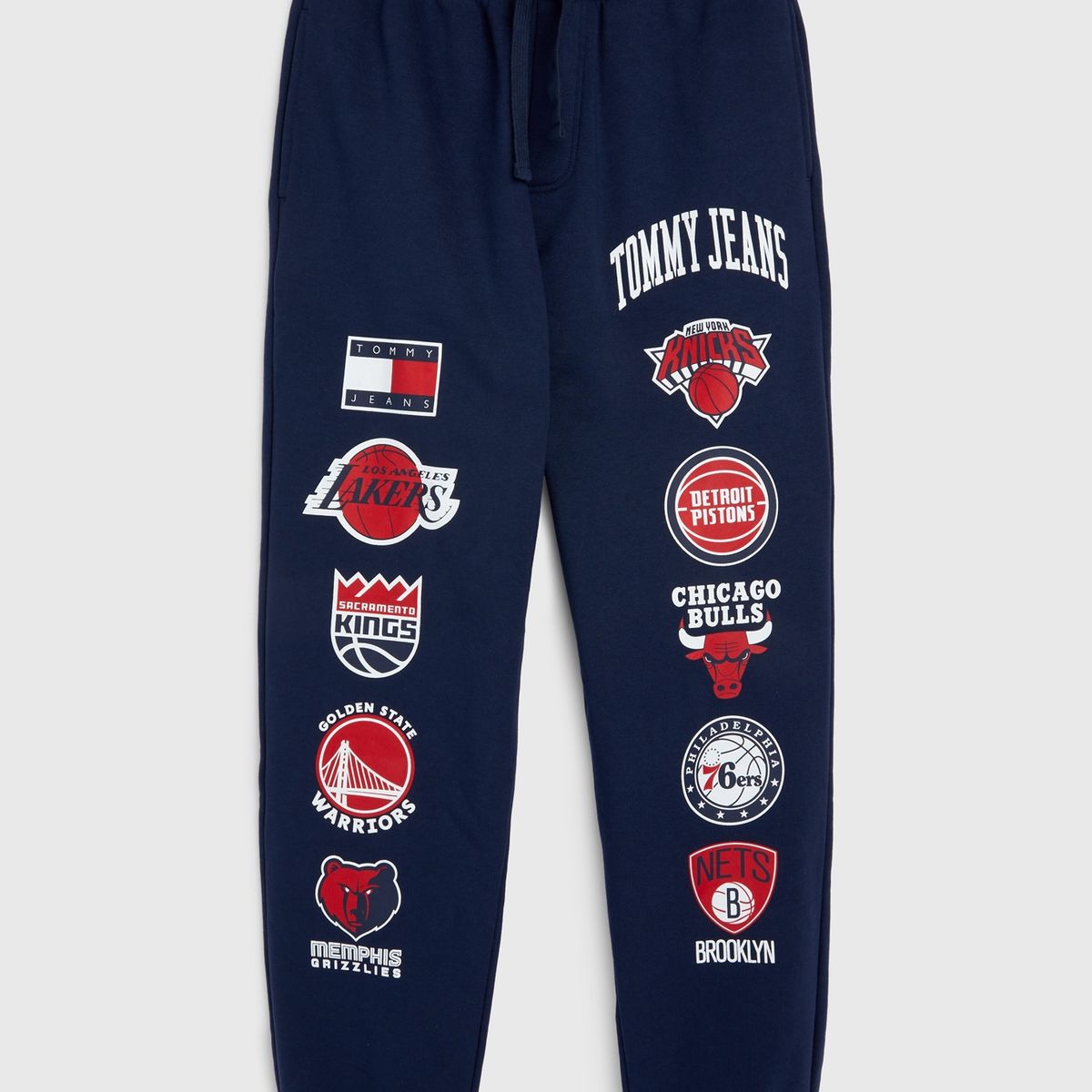 TOMMY HILFIGER - Joggers Tjm & Nba Logos Azul Tommy Jeans