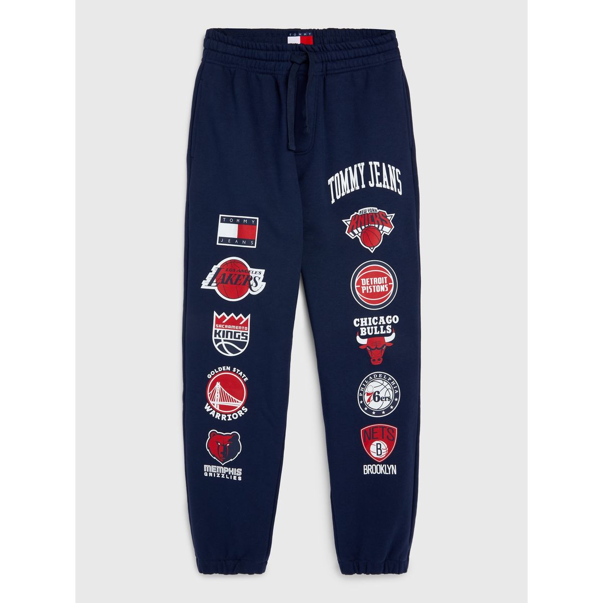 TOMMY HILFIGER - Joggers Tjm & Nba Logos Azul Tommy Jeans