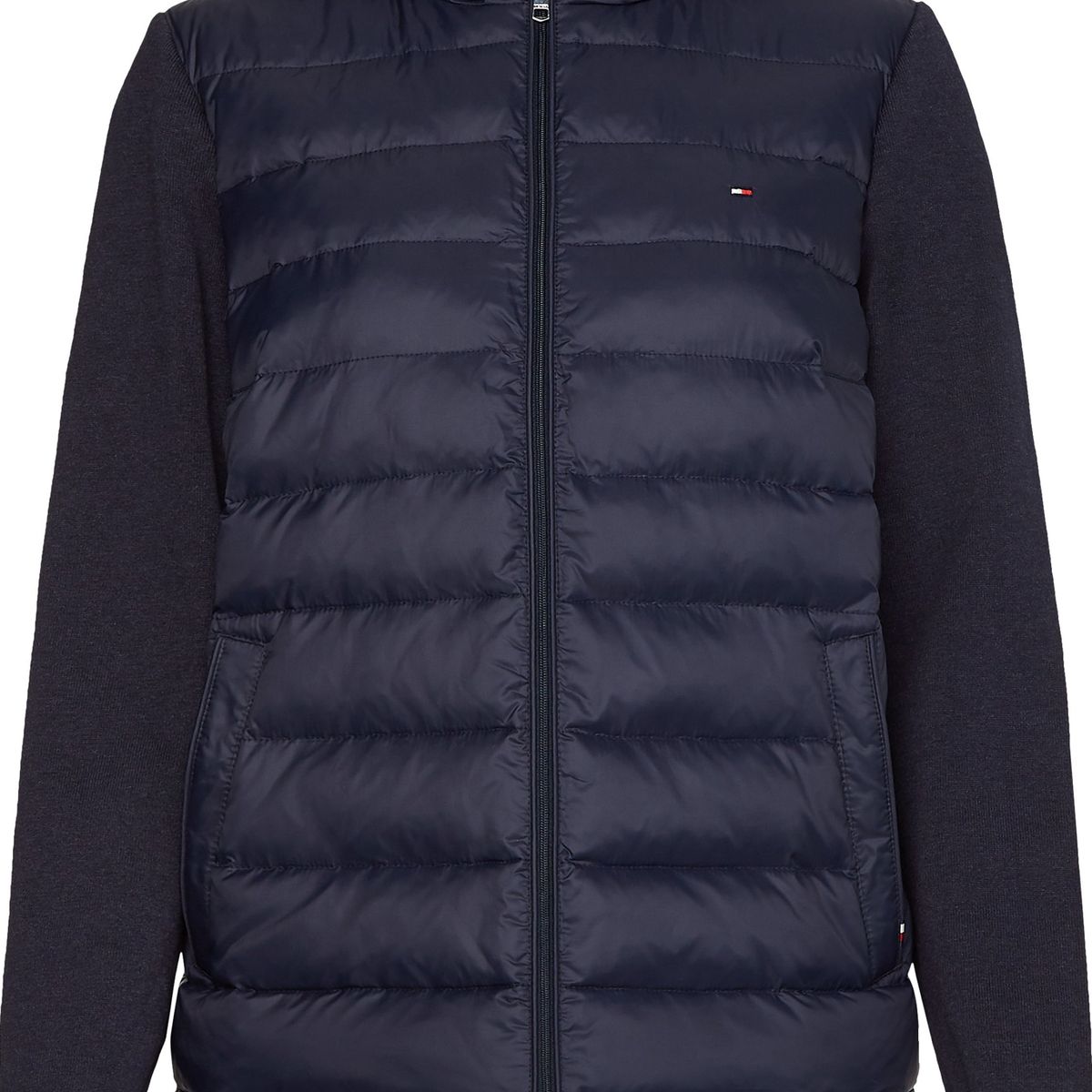 TOMMY HILFIGER - Chaqueta Impermeable Acolchada Azul Tommy Hilfiger