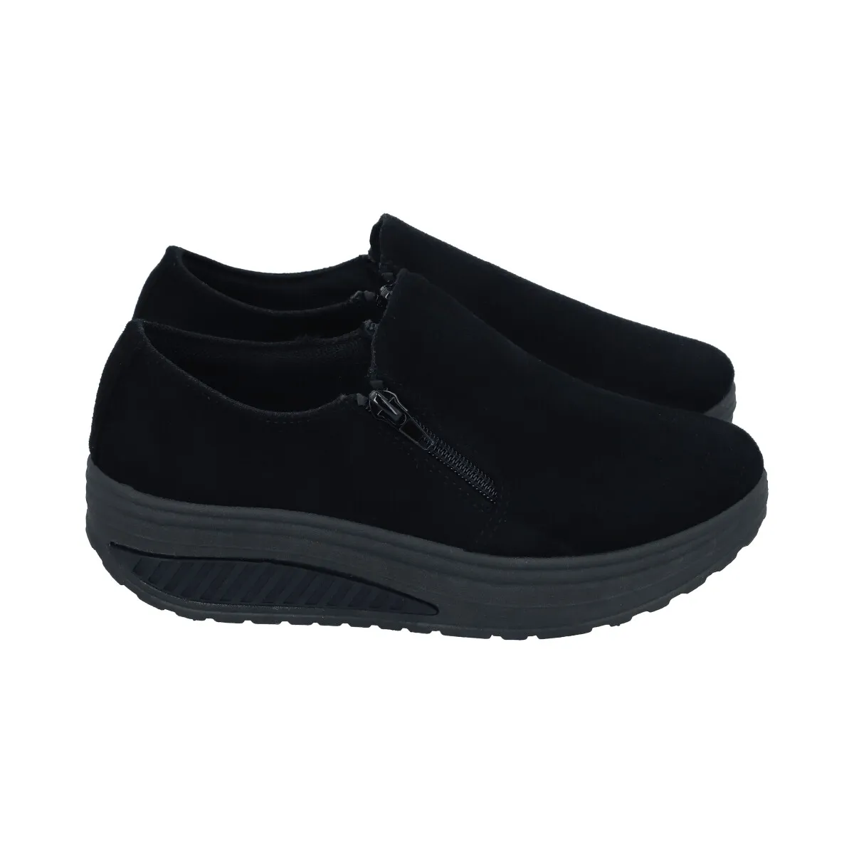 POLICE - Mocasín Mujer Negro Sole Police