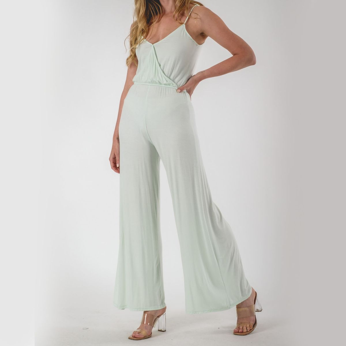 GUINDA - Enterito de algodón cruzado GUINDA Donata