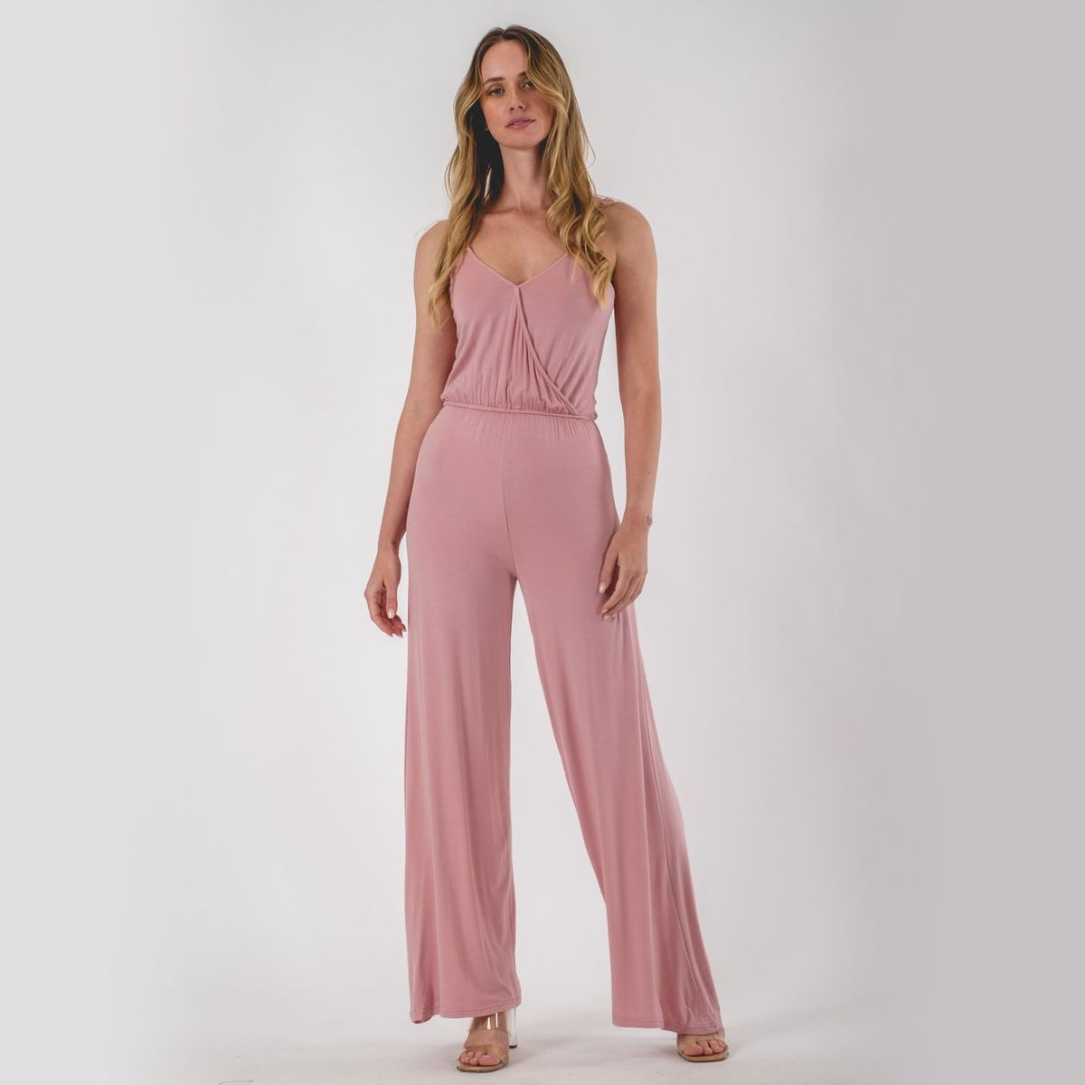 GUINDA - Enterito de algodón cruzado GUINDA Donata