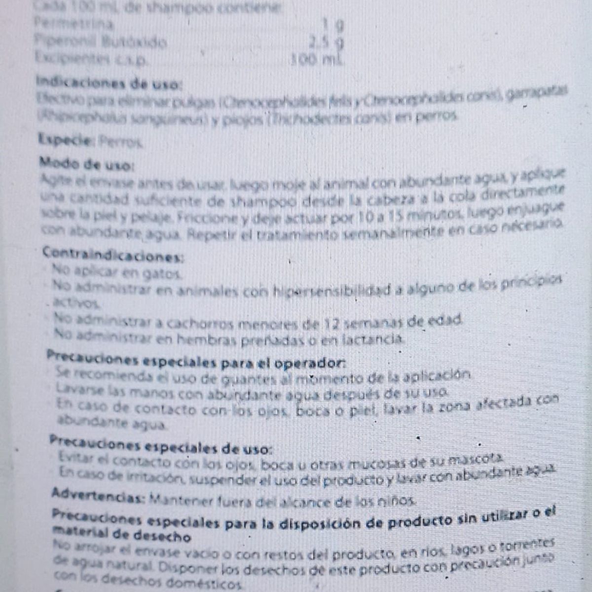 DRAG PHARMA - SHAMPOO DORAZEL 100 ML ANTIPULGAS Y GARRAPATAS