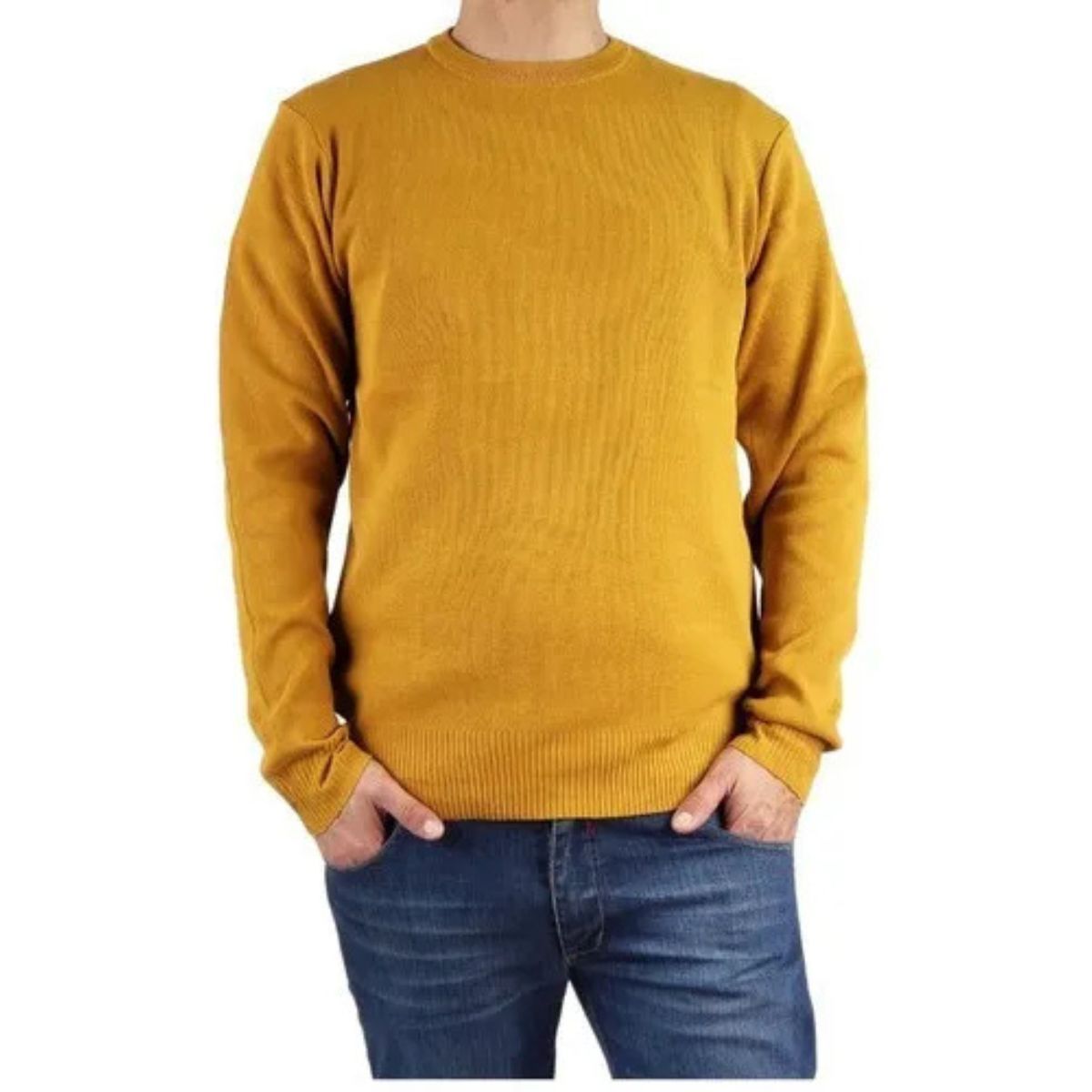 LOOK SHOP - Sweater Tejido Hombre Cuello Redondo Hilo 107