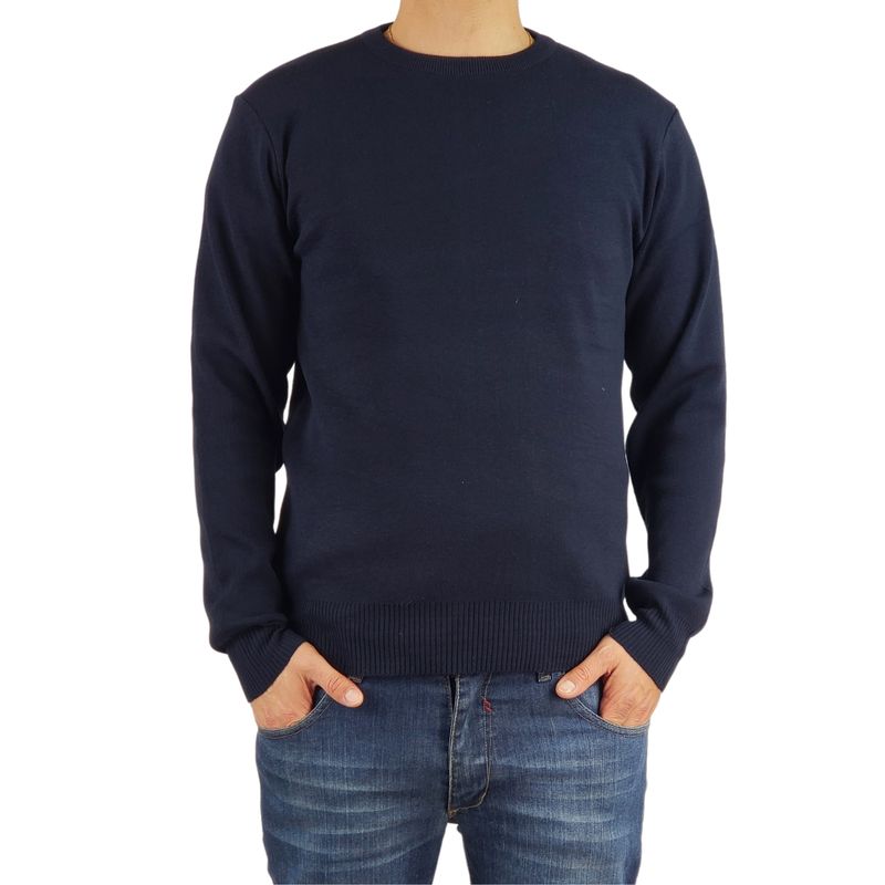MPROPIA - Sweater Tejido Hombre Cuello Redondo Hilo 107