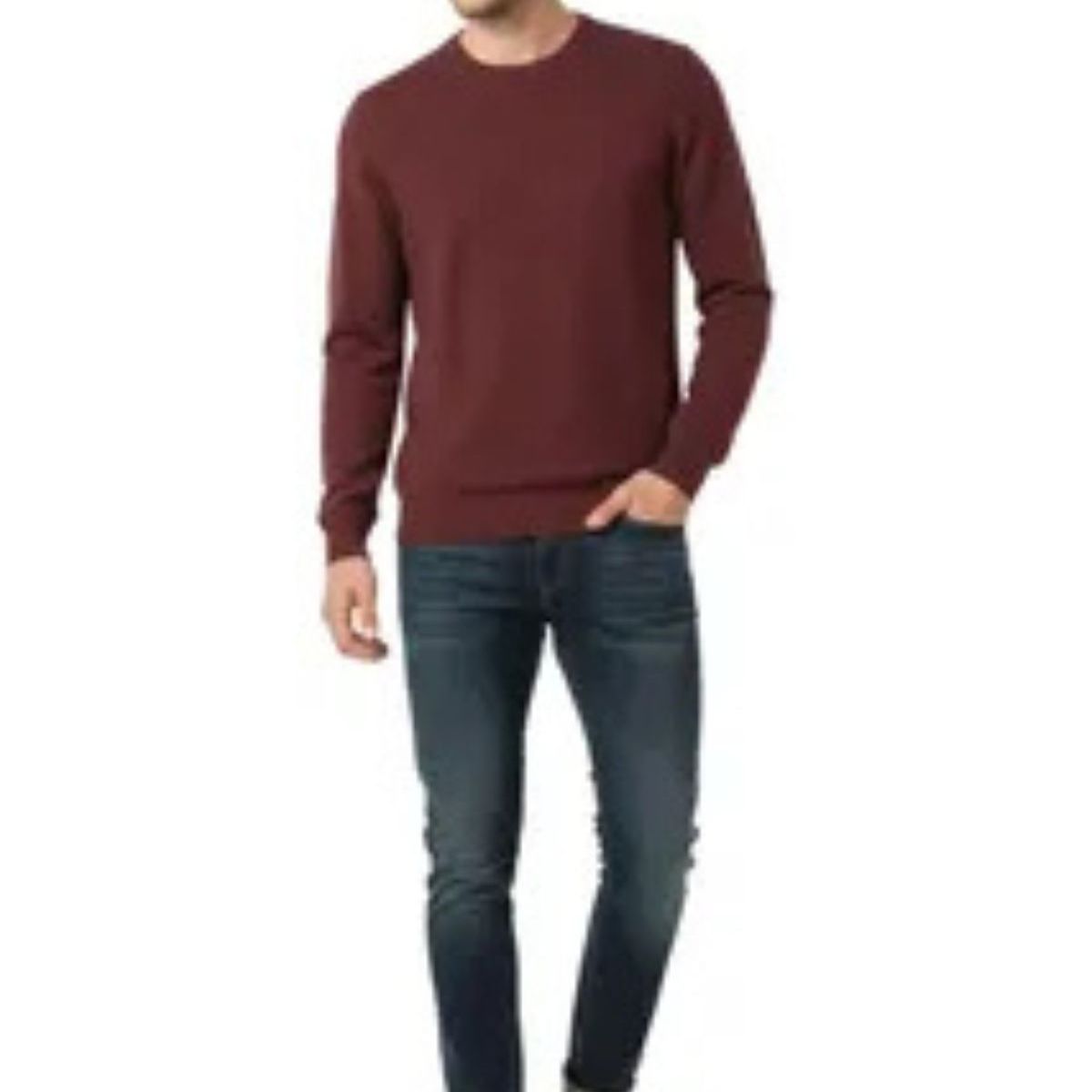 LOOK SHOP - Sweater Tejido Hombre Cuello Redondo Hilo 107