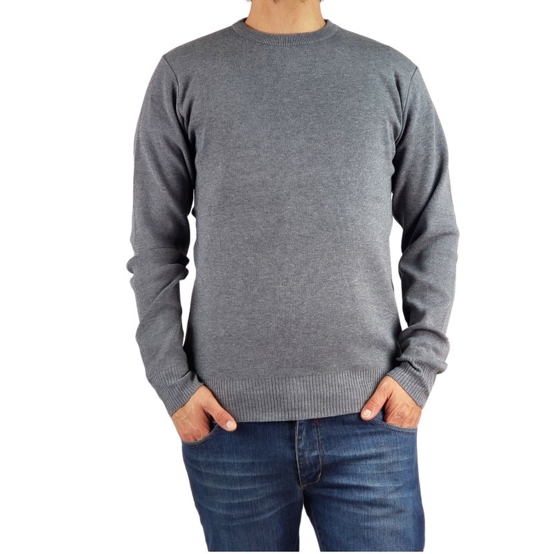 MPROPIA - Sweater Tejido Hombre Cuello Redondo Hilo 107