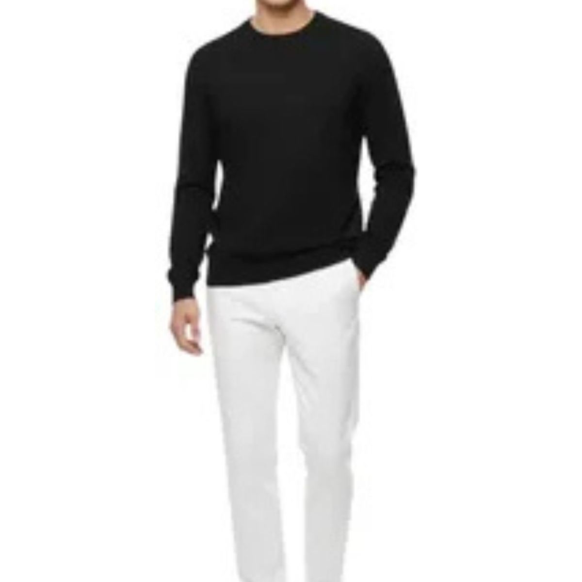 LOOK SHOP - Sweater Tejido Hombre Cuello Redondo Hilo 107