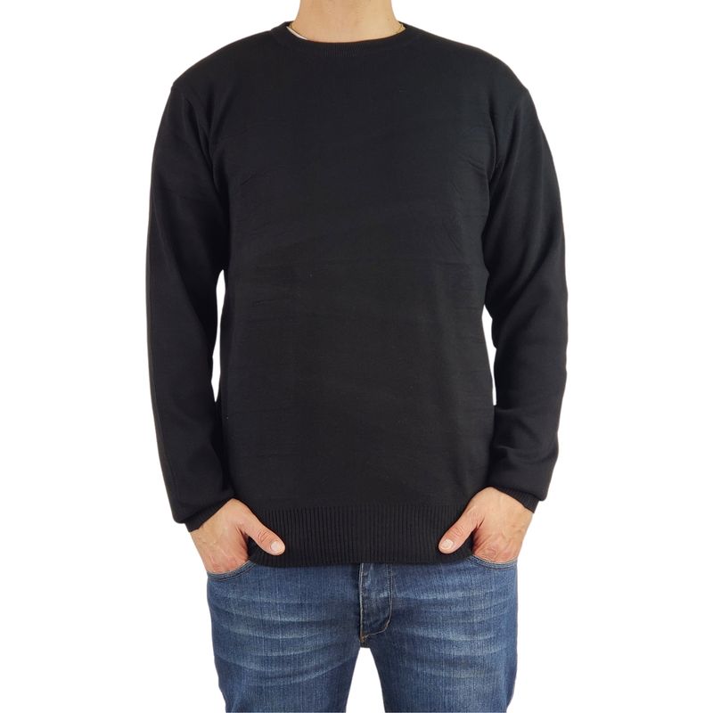 MPROPIA - Sweater Tejido Hombre Cuello Redondo Hilo 107