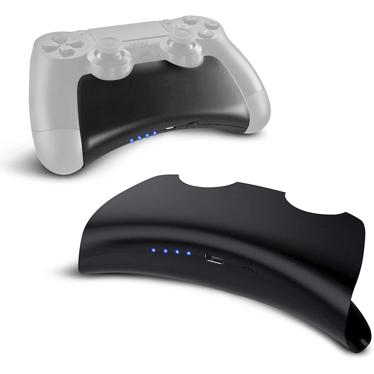 GENERICO - Power Bank Cargador Mando Ps4 Base Cargador Ps4 Slim Pro