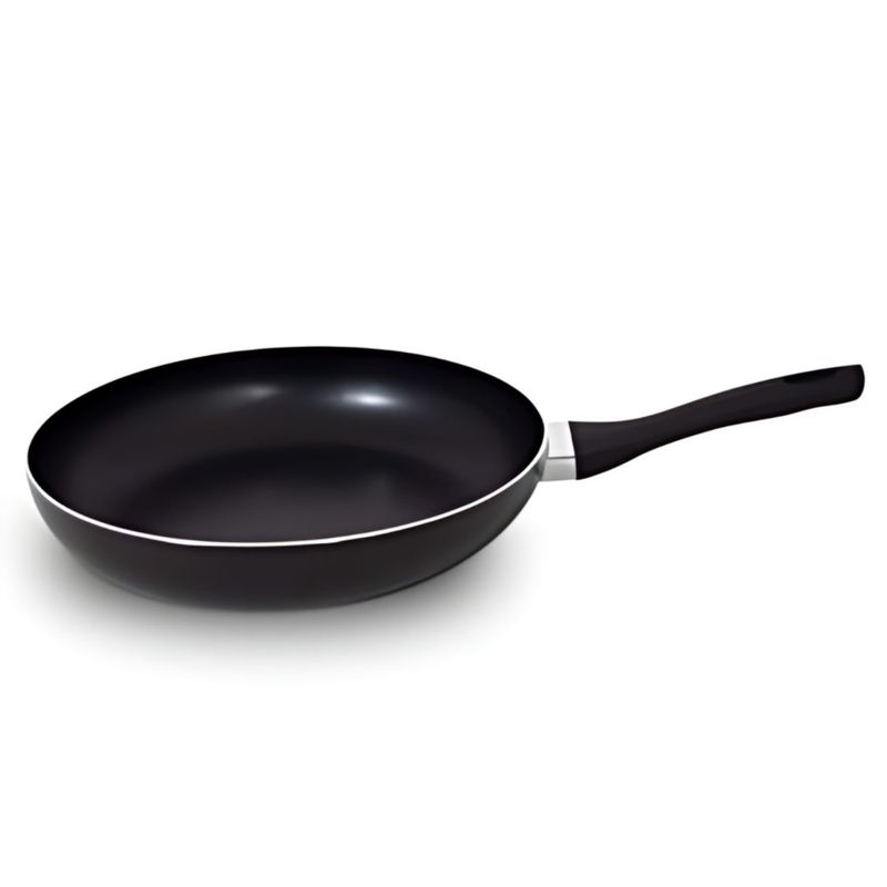 GENERICO - Sartén Firenze 30 cm: Antiadherente y Resistente, en Negro.