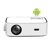 CASTLETEC - Proyector Android Led 500 ANSI 9000 lúmenes Full HD 1080p YG550