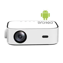 CASTLETEC - Proyector Android Led 500 ANSI 9000 lúmenes Full HD 1080p YG550