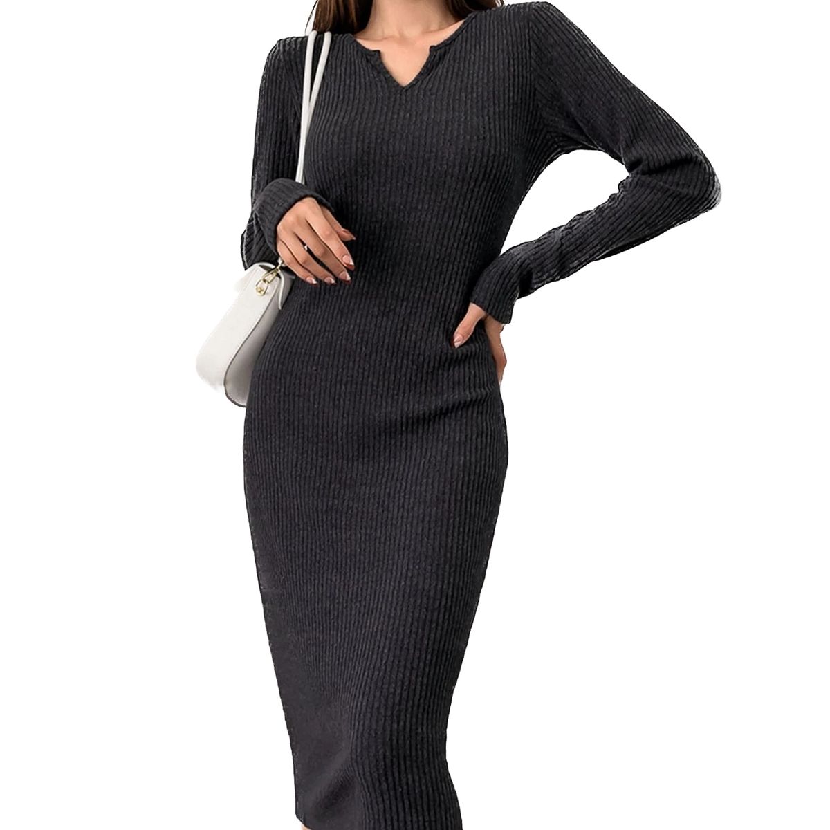 HENNE CLOTHING - Vestido Largo Otoño Invierno - Outfit