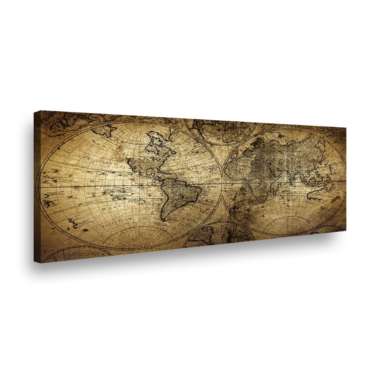 RETELA - Canvas World - Multicolor - 90x45 cm