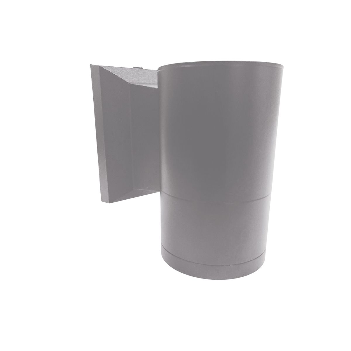 HB LEDS - Apliqué Simple Porta GU-10 Cilindro Kapelle Gris