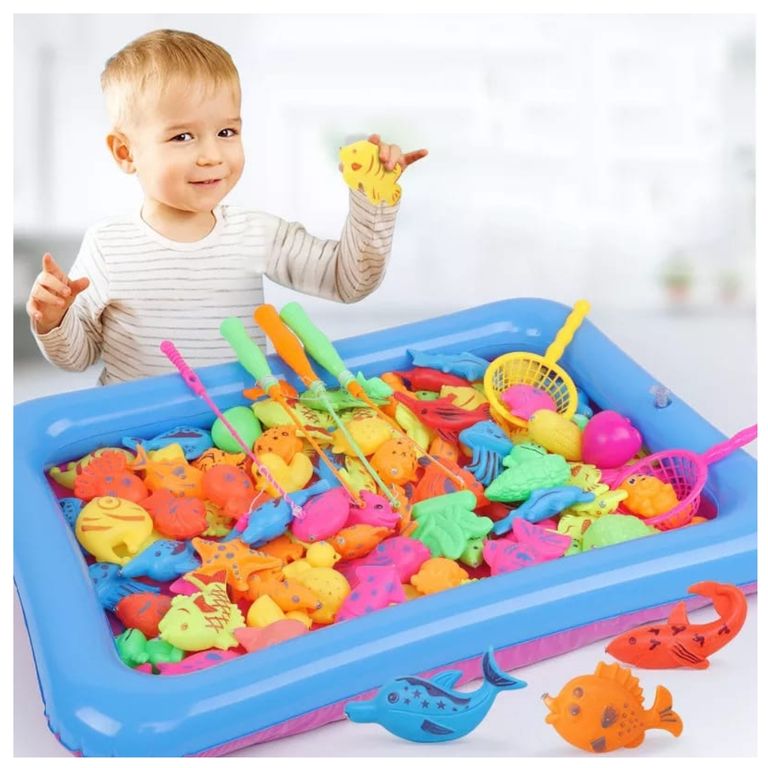 JUEGO DE PESCA MAGNETICO 26 PIEZAS