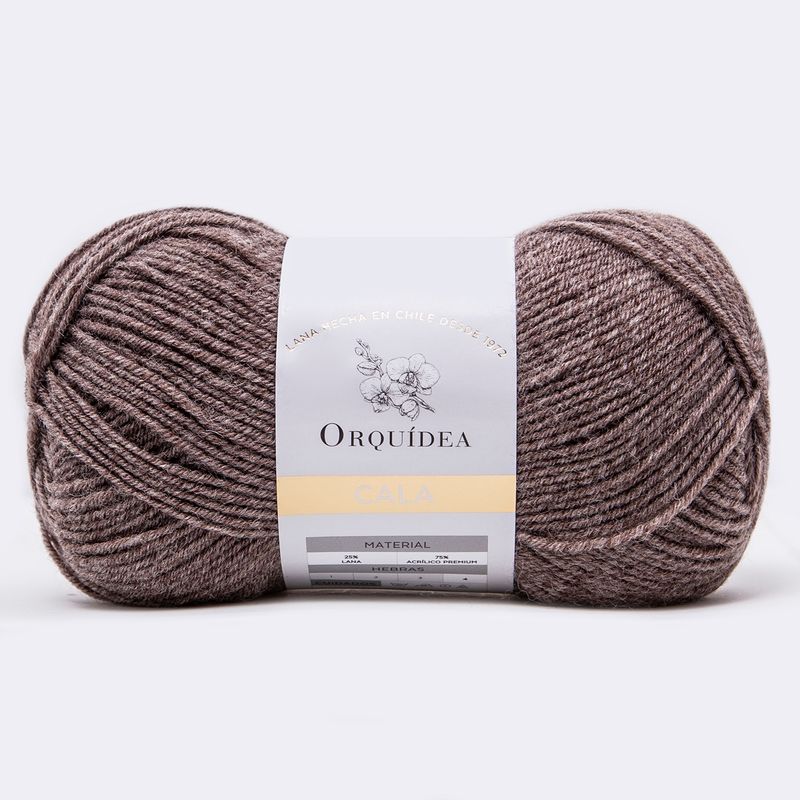 GENERICO - Lana Cala Orquidea 100grs - Vison 3