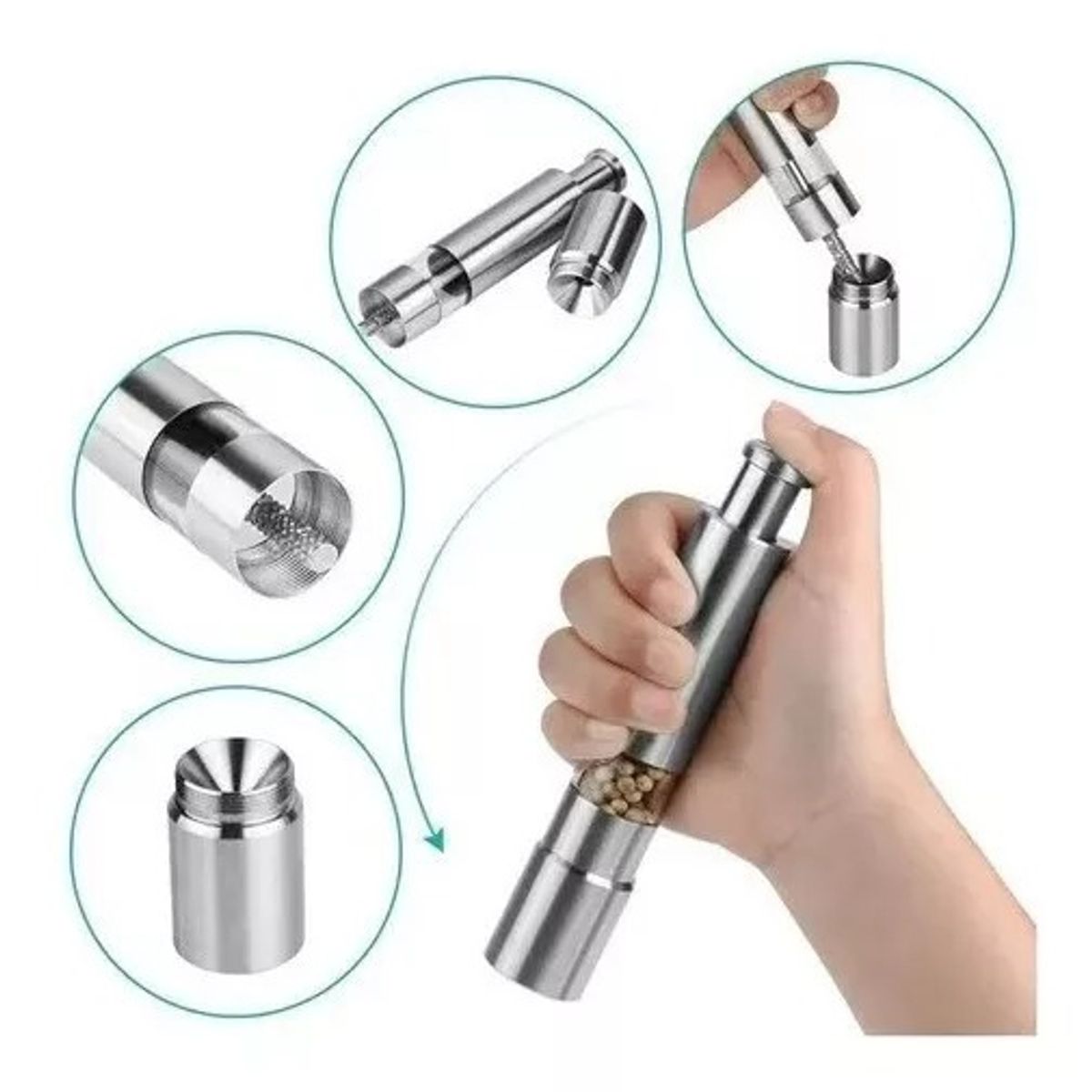 GENERICO - Saleros Molinillos Molinillo Pimentero Moledor Pimienta