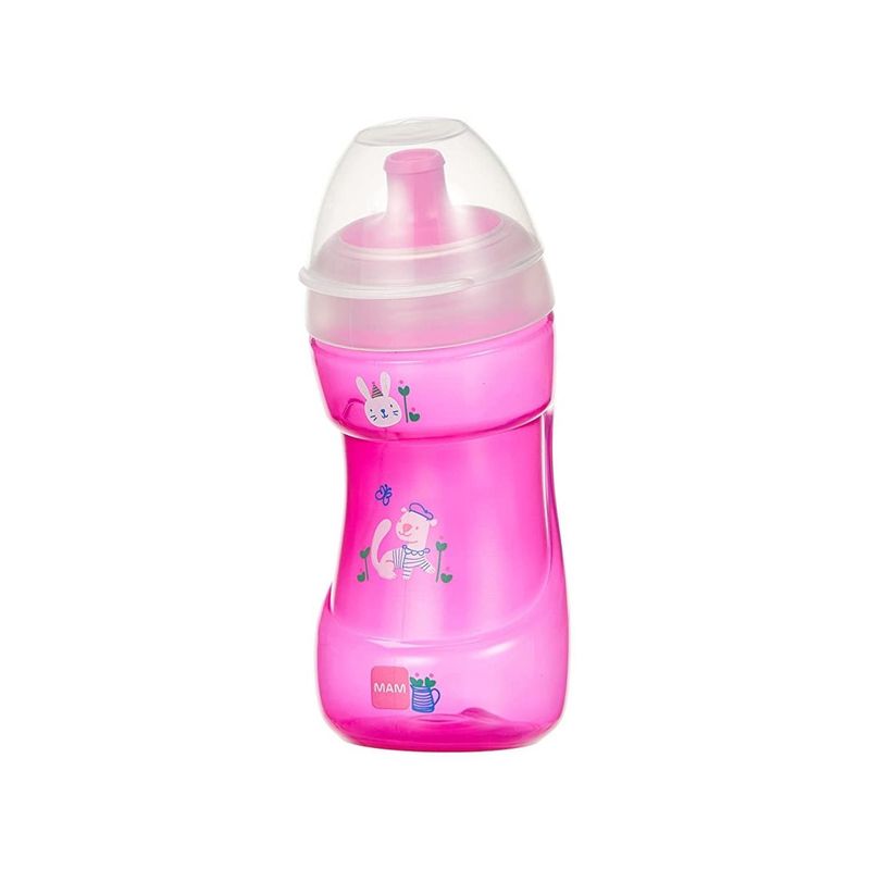 MAM - Vaso Sport Cup 12 meses+ Rosado Mam