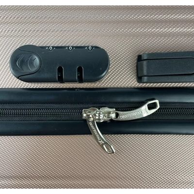 Imagen 2 del producto Set 3 Maletas Rigidas Ruedas 360 ORO ROSA 27