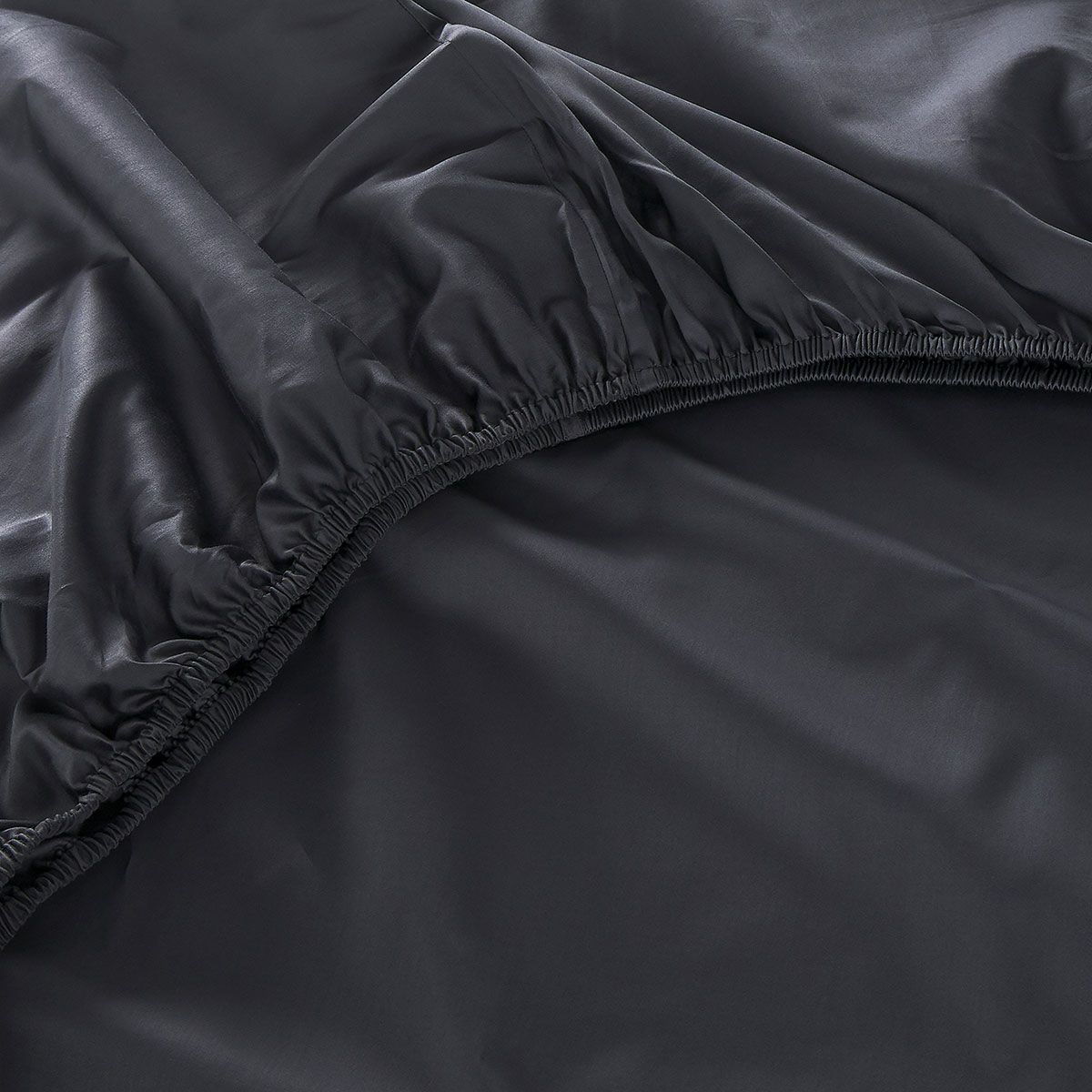 ROSEN - Sábana Inferior Rosen 300 Hilos Algodón Humo King