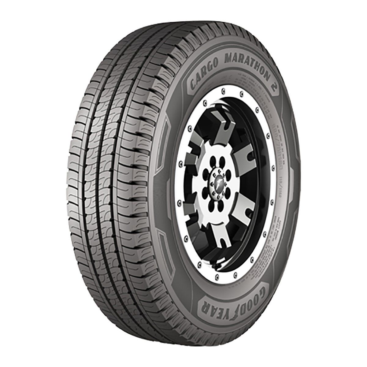 GOODYEAR - Neumatico GOODYEAR 225/75 R16 118R/116 CARGO MARATHON 2