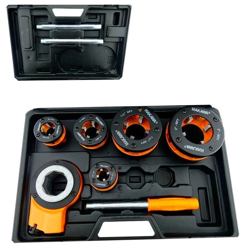 MAKAWA - Set Kit Juego De Terrajas Manual Para Tubo 5 Piezas Mk-0537