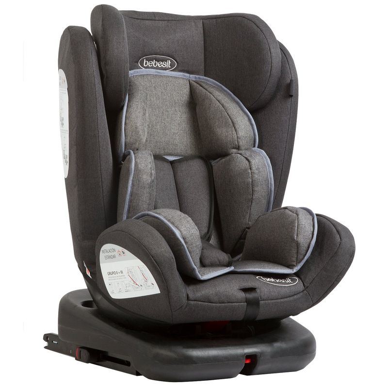 BEBESIT - Silla de Auto Revo 2 Isofix Gris Bebesit