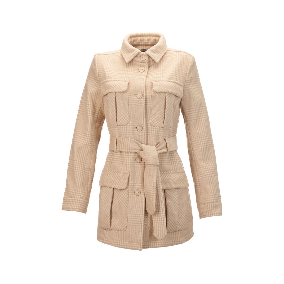 ROCKFORD - Chaqueta Mujer Angola Beige ROCKFORD