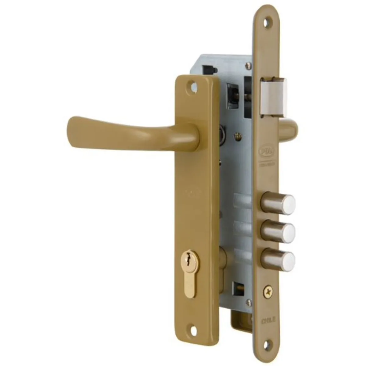 POLI - Cerradura Embutida Clásica Poli B40 Oficina