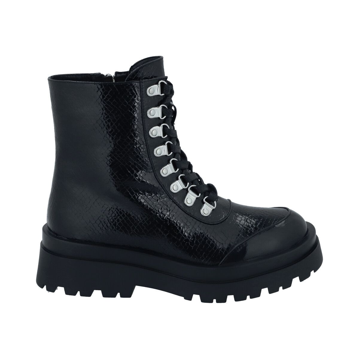 POLICE - Botin Casual Mujer Negro London Police