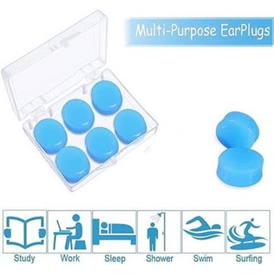 Imagen 2 del producto Tapones Oídos - Silicona Hipoalergénica Moldeable 3 Pares