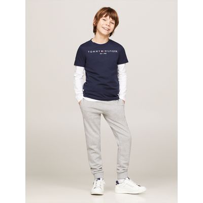 Imagen 2 del producto Polera Kids Essential Logo C-Neck Azul