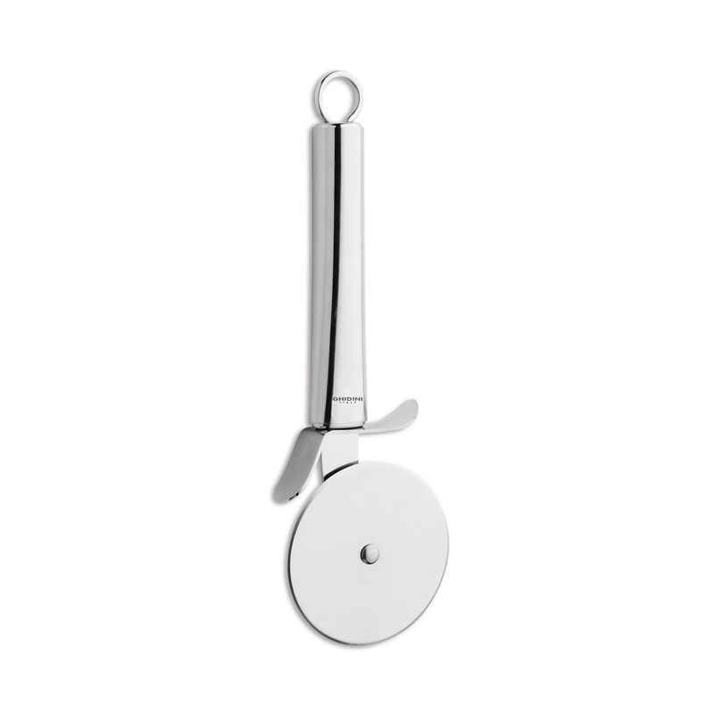 GHIDINI - Cortador Pizza Plateado Acero Inox Smart