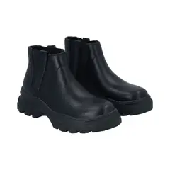 POLICE - Botin Mujer Negro Cota