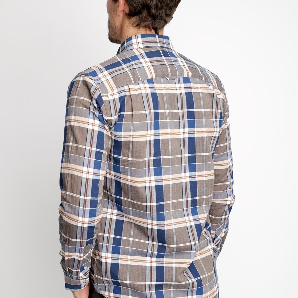 FEROUCH - Camisa Checkered San Diego Fj Marrón Ferouch