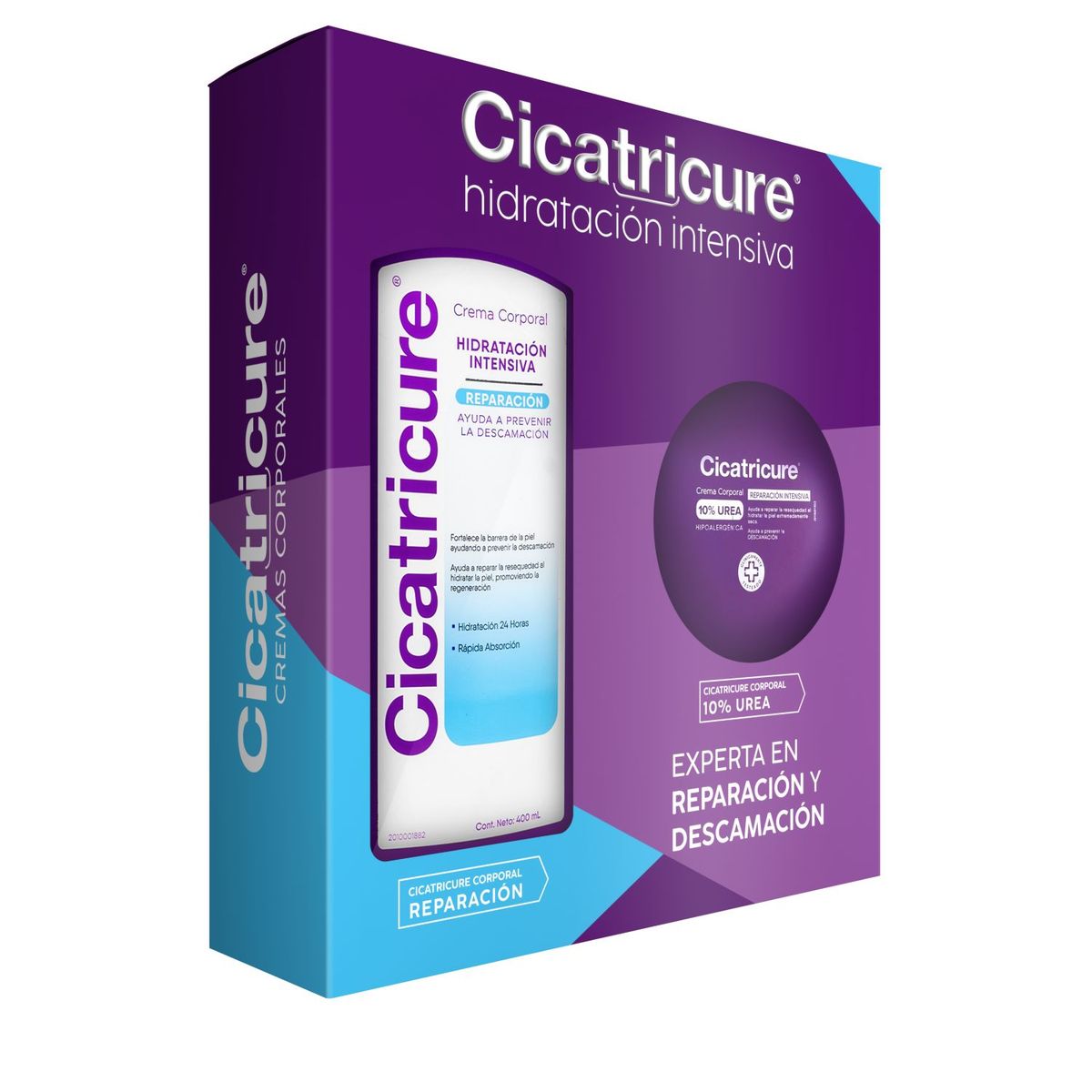 CICATRICURE - Pack Crema Corporal Cicatricure Reparación +Cicatricure Urea