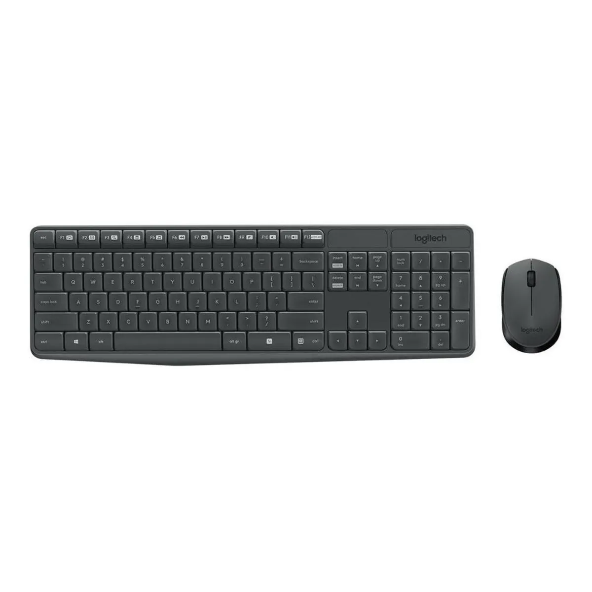 LOGITECH - Kit De Teclado Y Mouse Inalámbrico Logitech Mk235 Español