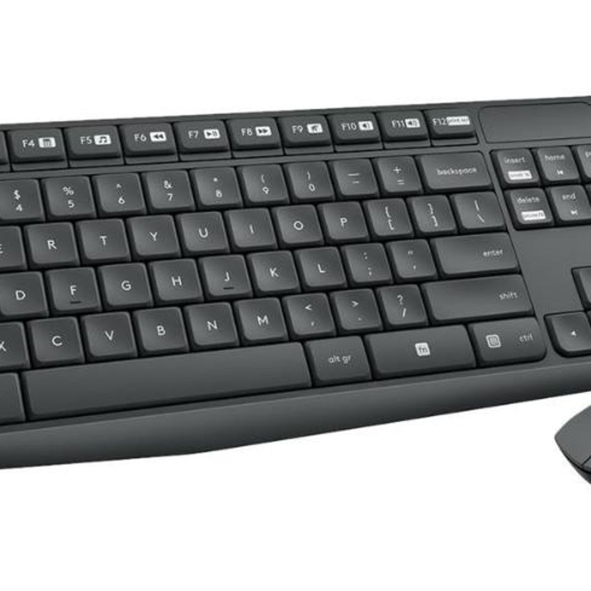 LOGITECH - Kit De Teclado Y Mouse Inalámbrico Logitech Mk235 Español
