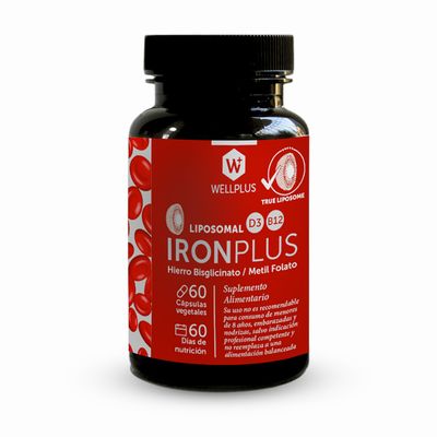 Imagen 2 del producto Iron Plus Liposomal 60 cápsulas