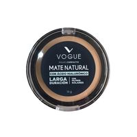 Polvo Compacto Mate Natural + Ácido Hialurónico - Tono Canela