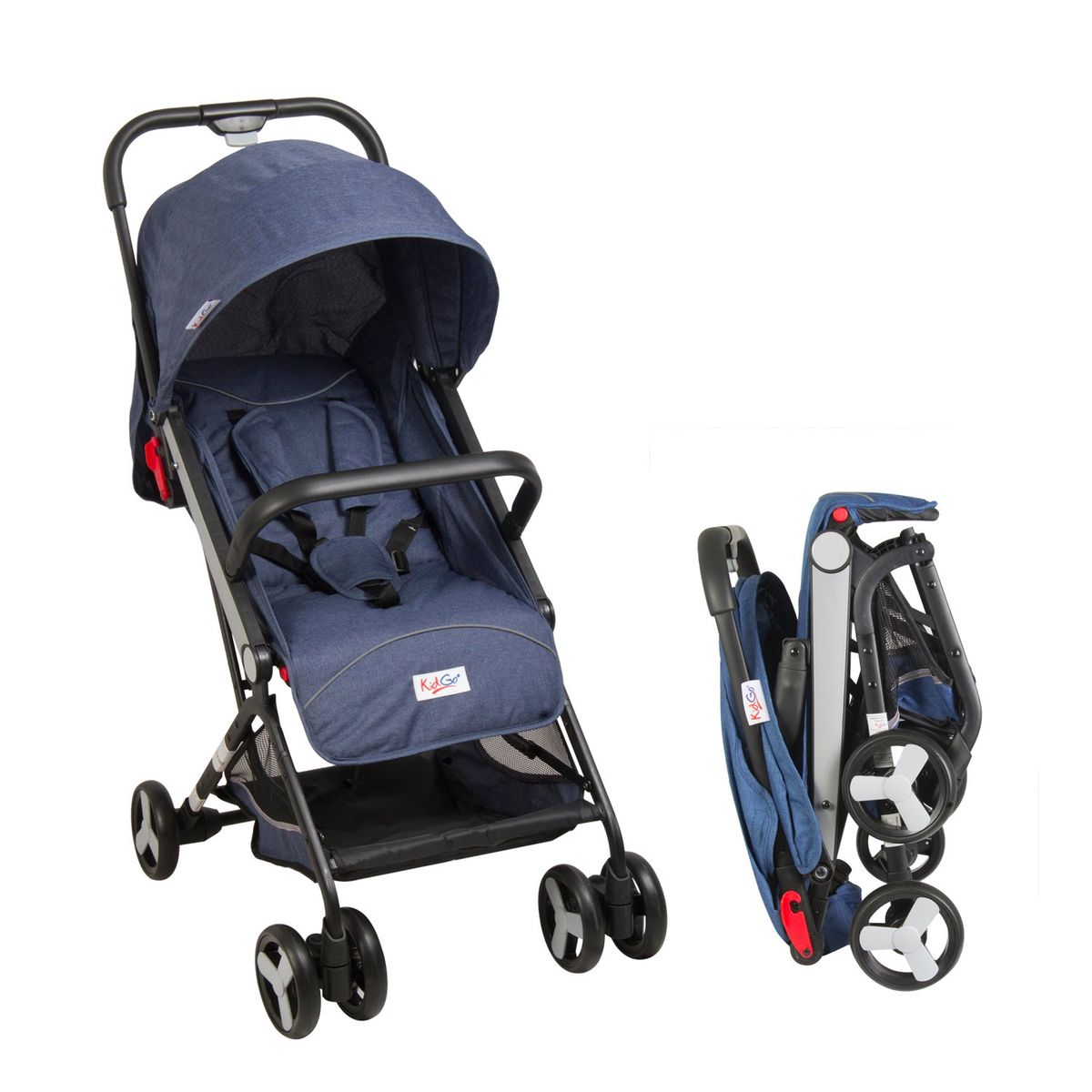 BEBESIT - Coche Paseo Flex Azul Bebesit