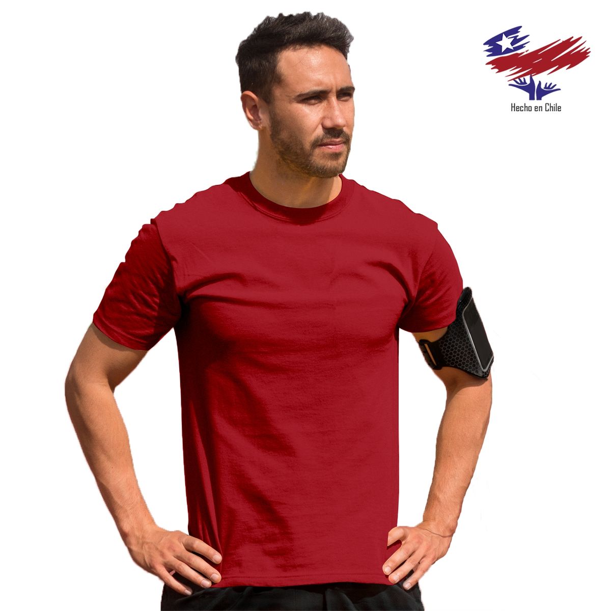 MPS - Polera Deportiva Manga Corta Antitranspirante Dryfit Hombre