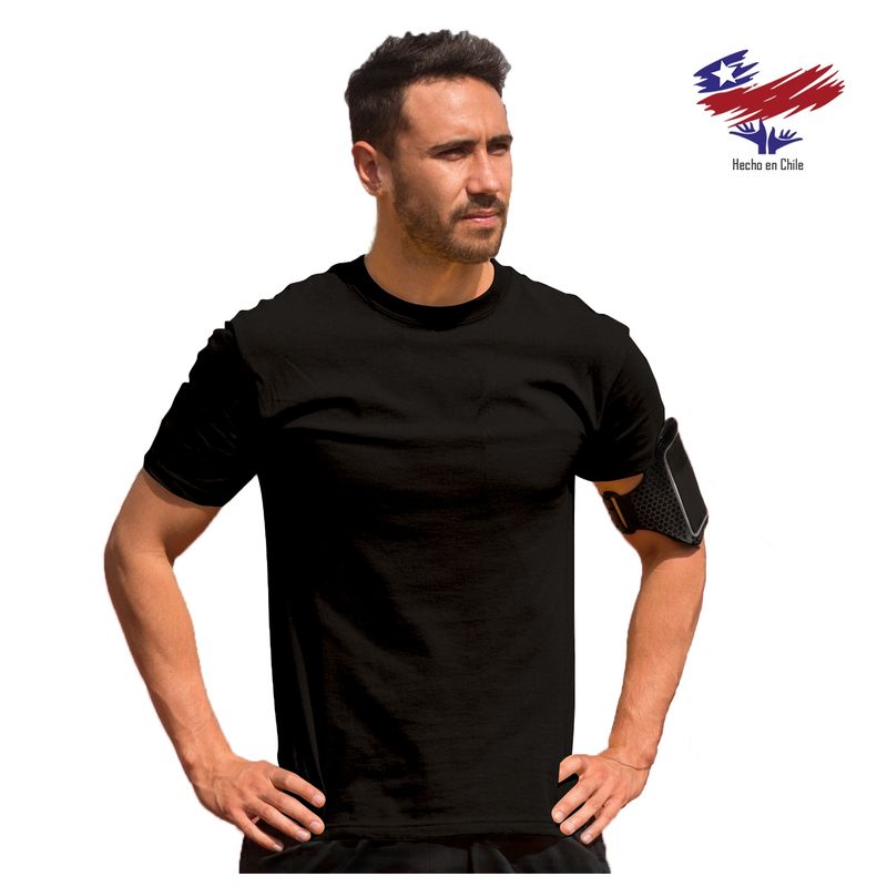 MPS - Polera Deportiva Manga Corta Antitranspirante Dryfit Hombre