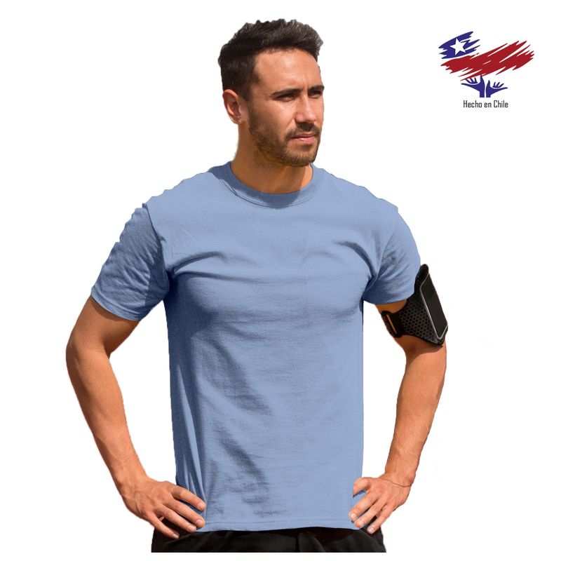 MPS - Polera Deportiva Manga Corta Antitranspirante Dryfit Hombre