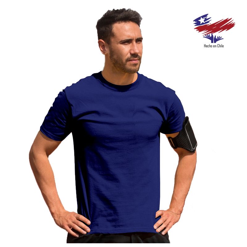 MPS - Polera Deportiva Manga Corta Antitranspirante Dryfit Hombre