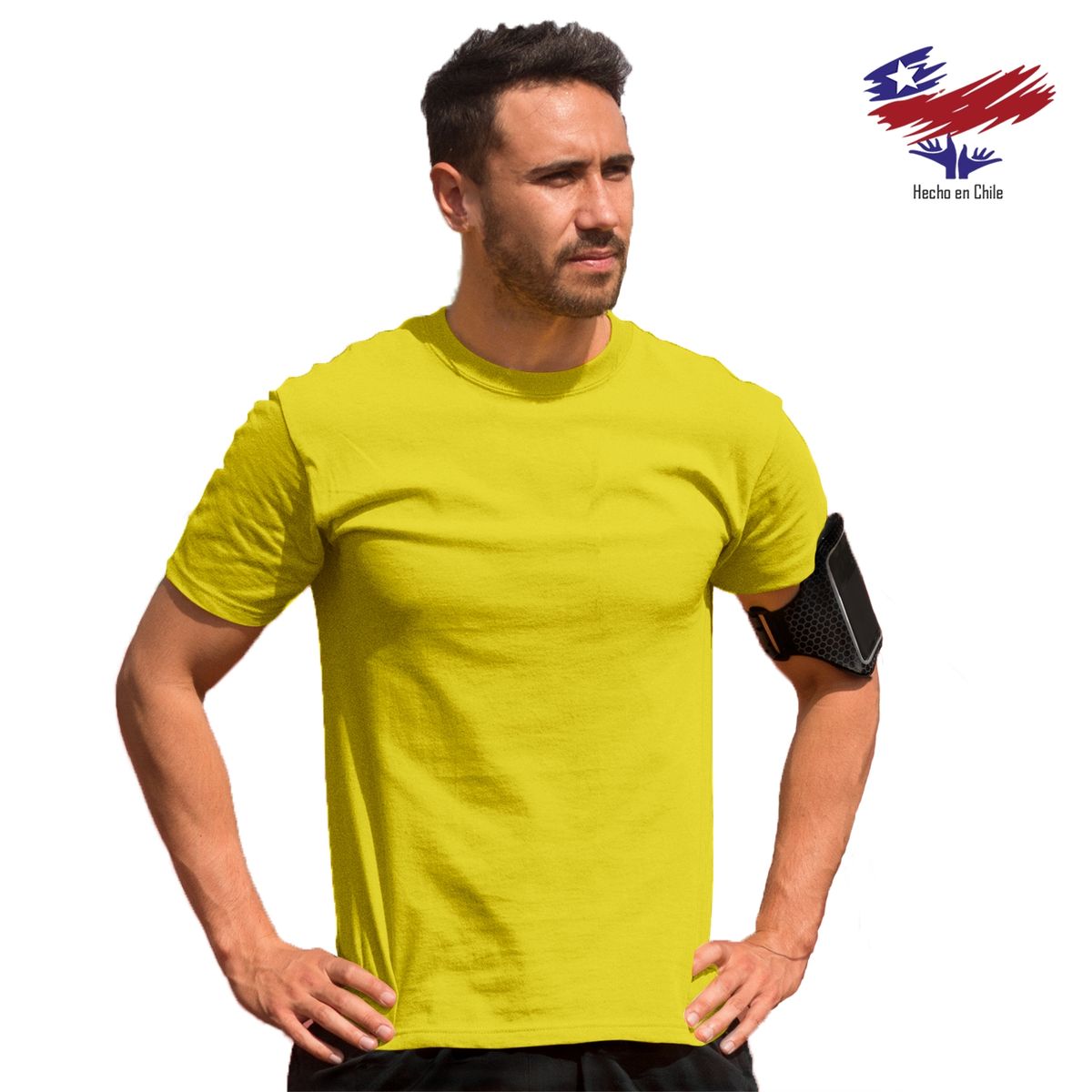 MPS - Polera Deportiva Manga Corta Antitranspirante Dryfit Hombre